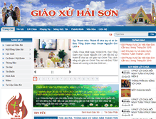 Tablet Screenshot of giaoxuhaison.net
